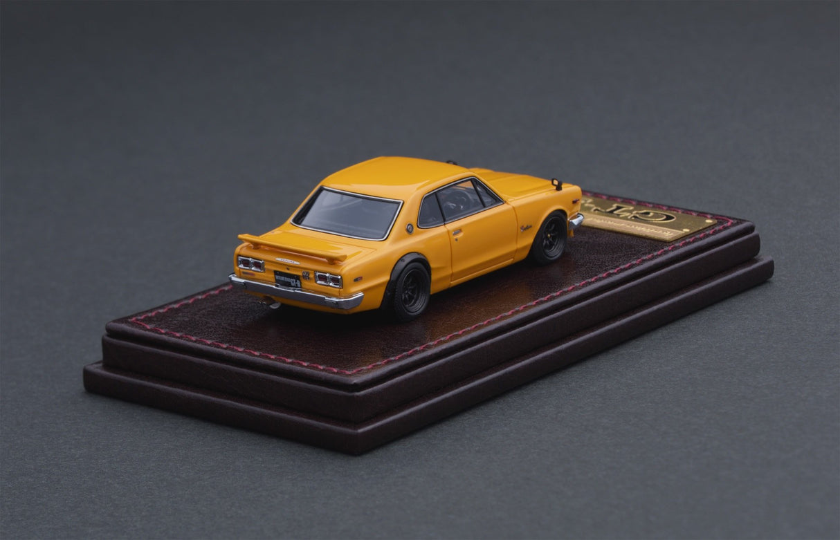 Ignition Model 1:64 Nissan Skyline 2000 GT-R (KPGC10) Yellow