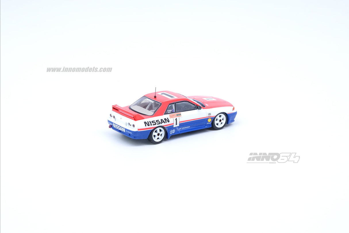 INNO Models 1:64 Nissan Skyline GT-R R32 #1 "NISSAN MOTORSPORT" Tooheys 1000 1991 Winner Jim Richards / Mark Skaife