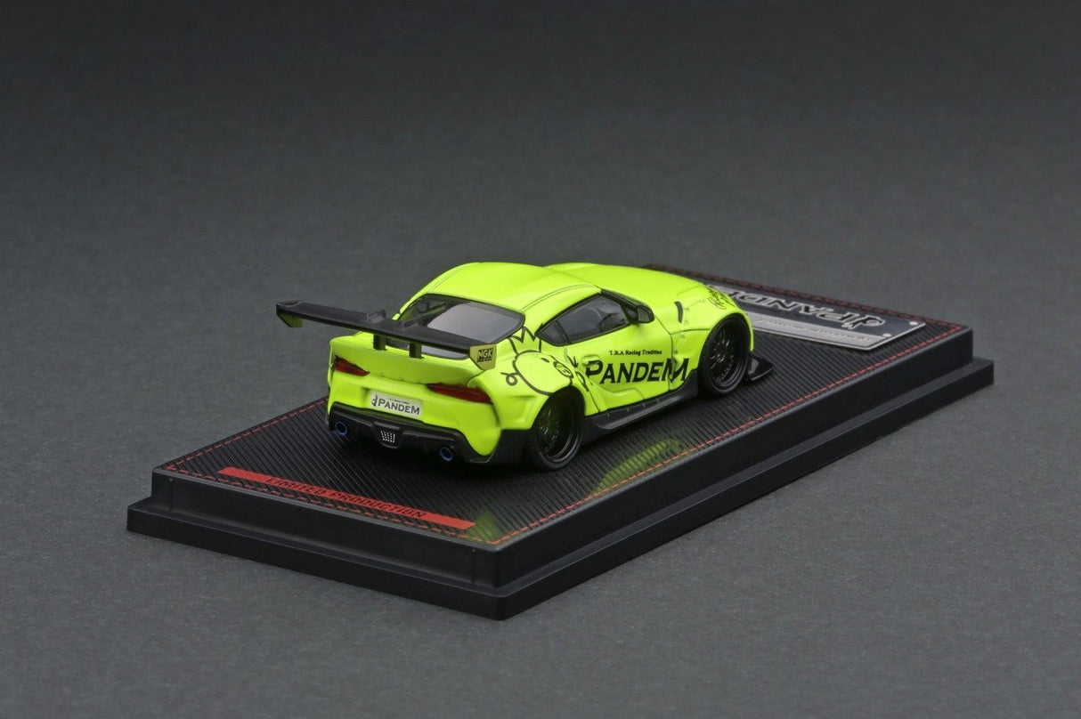 Ignition Model 1:64 Toyota GR Supra Pandem in Yellow Green
