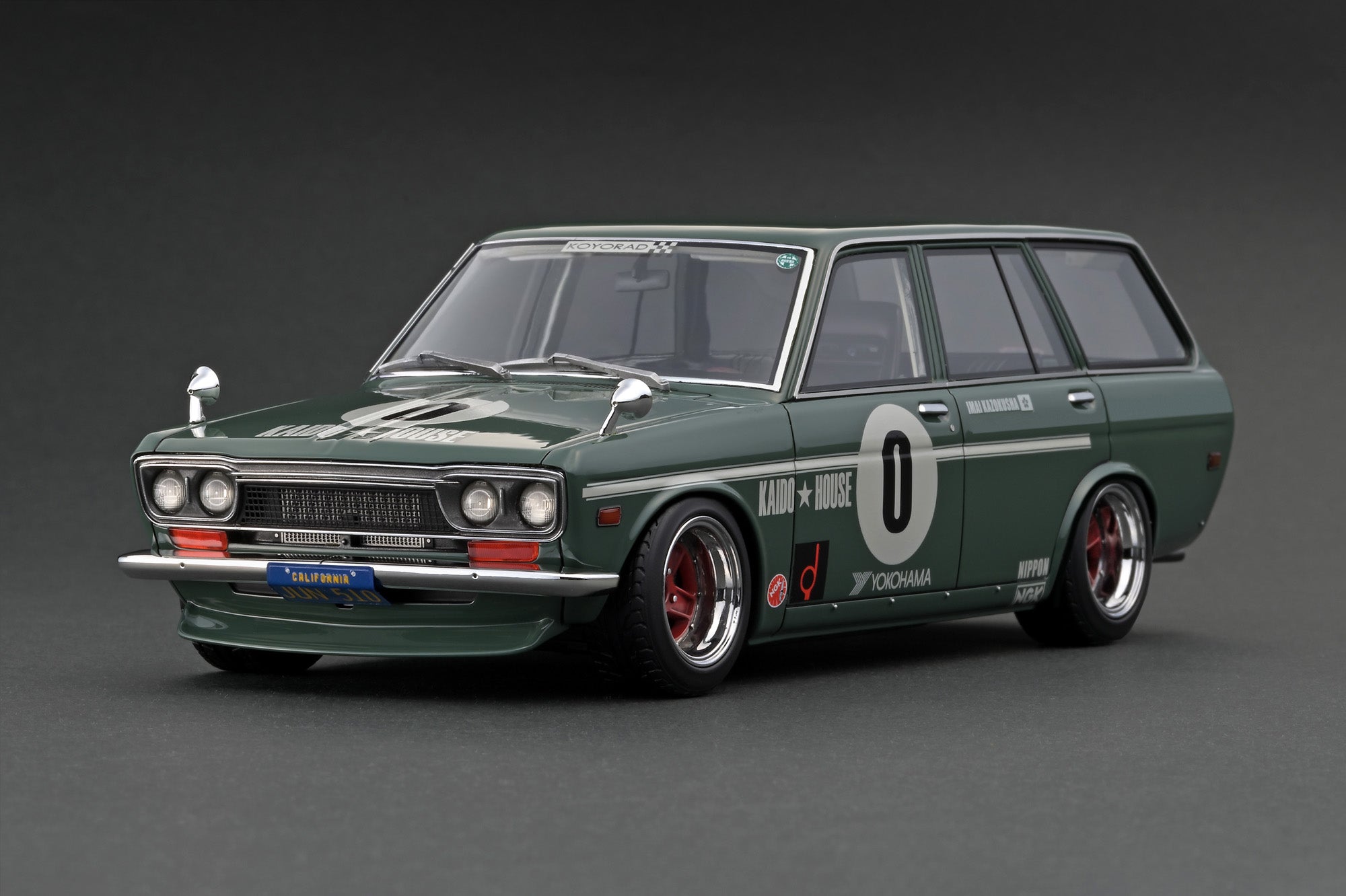 1/18 Ignition Model Datsun Bluebird (510) Wagon Green