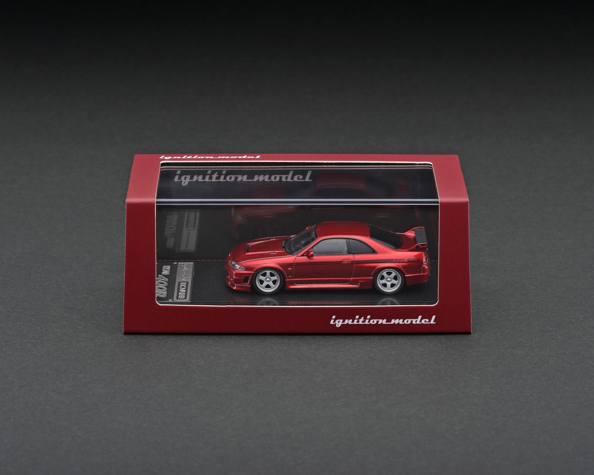 Ignition Model 1:64 Nissan Skyline GT-R (R33) 400R in Red Metallic