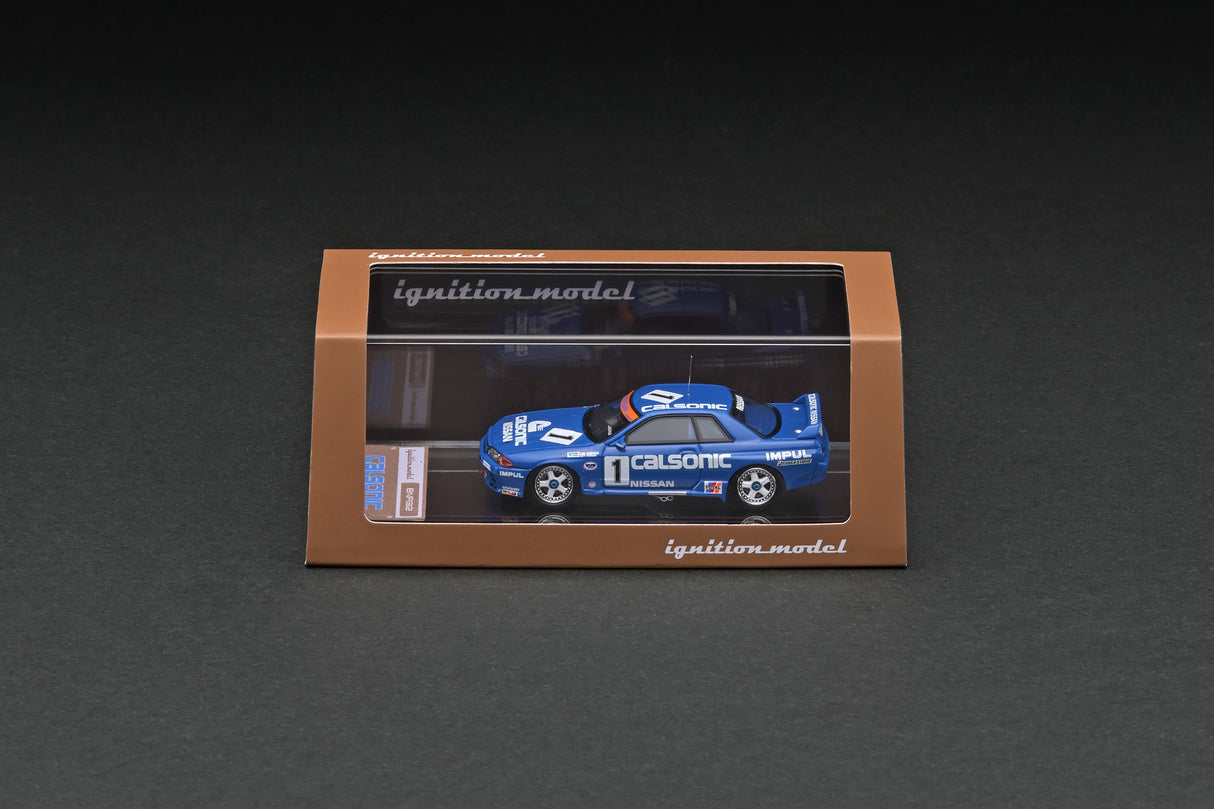 Ignition Model 1:64 Nissan Skyline GT-R (R32) CALSONIC #1 1991 JTC