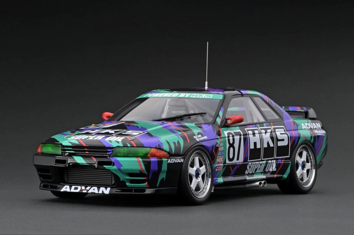 Ignition Model 1:18 Nissan Skyline GT-R BNR32 #87 HKS JTC – Model 