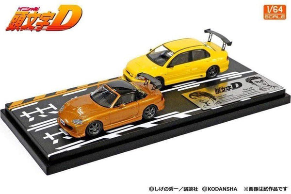 Initial D Set Volume 6 Satoshi Omiya Roadster (NB8C) VS Kobayakawa Lancer Evolution VII