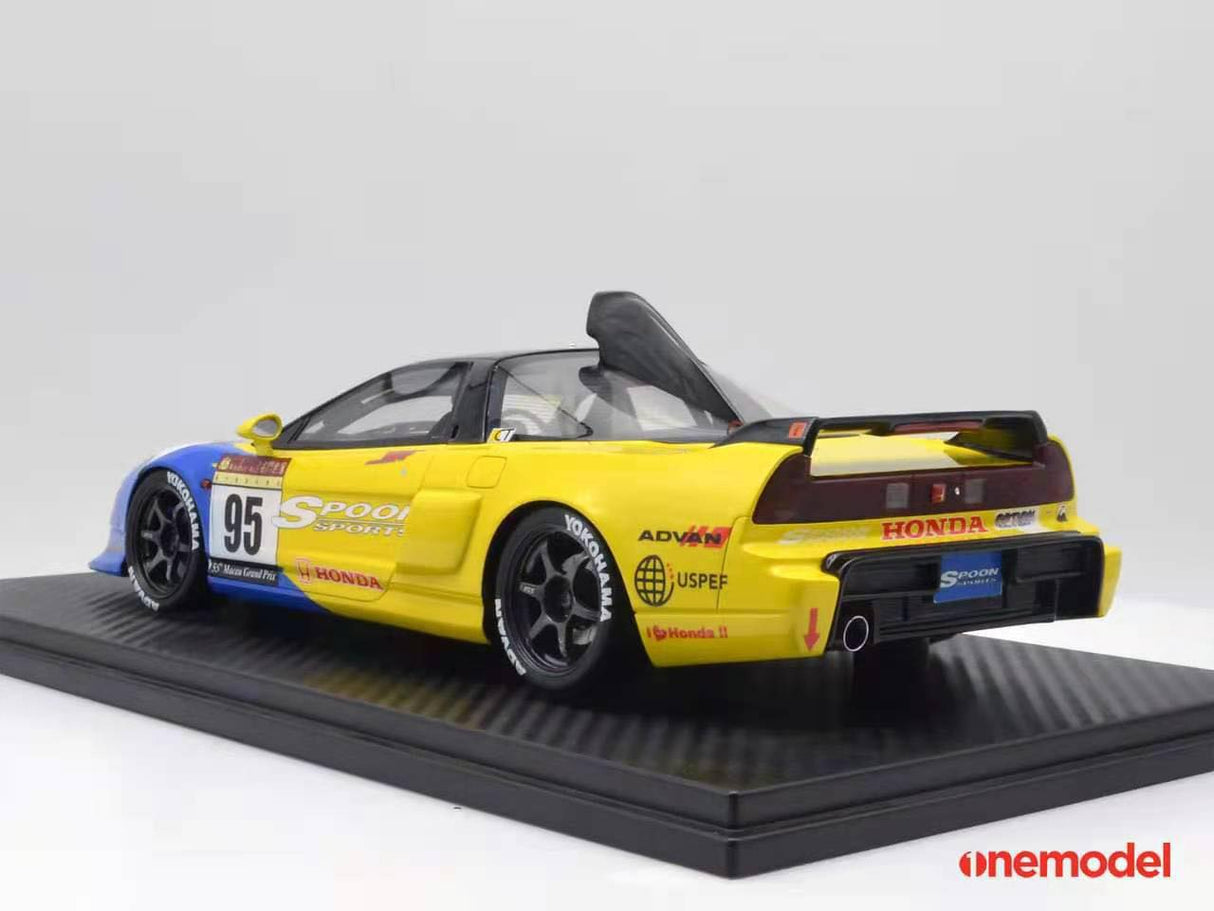 One Model 1:18 Honda NSX-R GT Spoon Sports Macau GP #95
