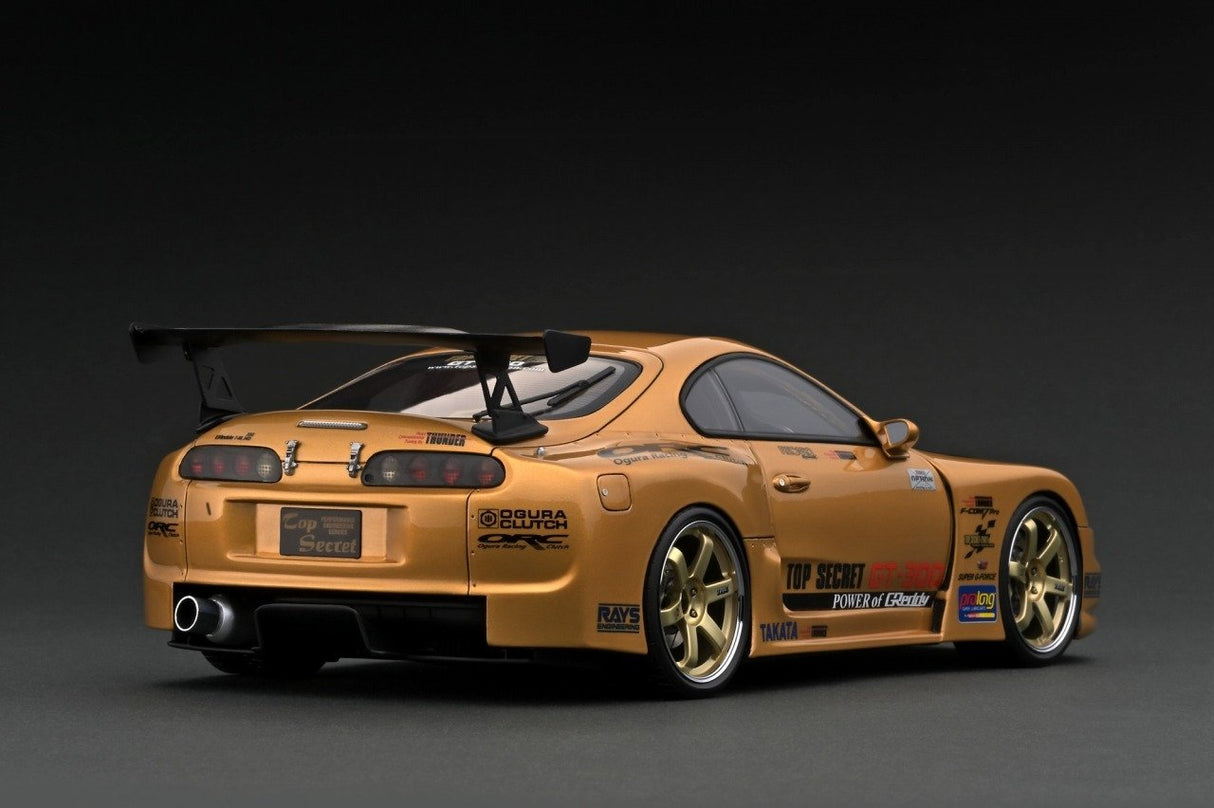 Ignition Model 1:18 Toyota Supra (JZA80) TOP SECRET "GT-300" in Gold