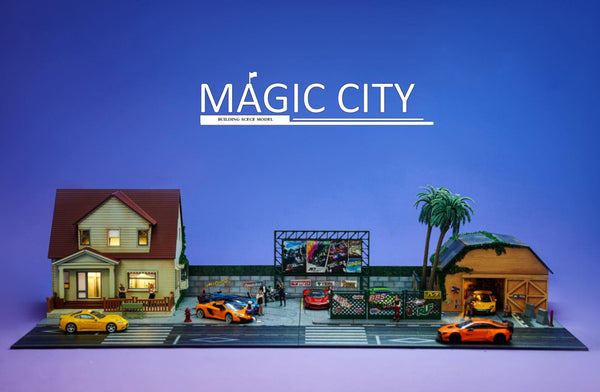 Magic City 1:64 Fast and Furious Architectural Scene