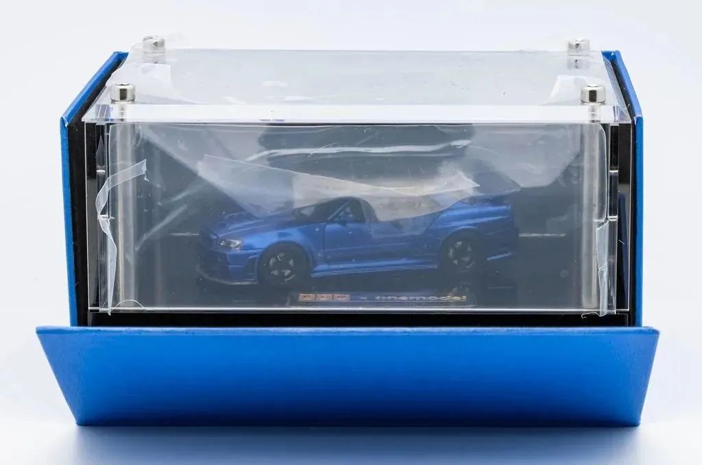 PGM Models & One Model 1:43 Nissan Skyline Z-Tune in Metallic Blue Luxury Version