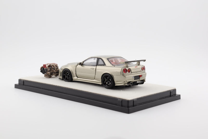 PGM Models & One Model 1:64 Nissan Skyline Z-Tune in Millennium Jade Ordinary Version