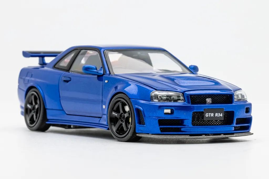 PGM Models & One Model 1:43 Nissan Skyline Z-Tune in Metallic Blue Luxury Version