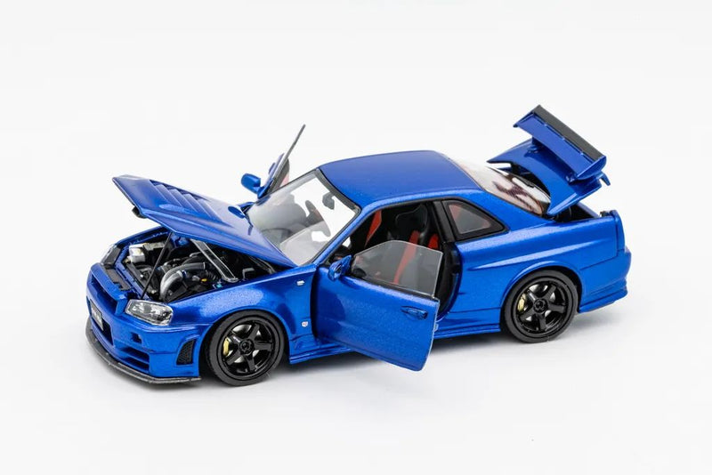 PGM Models & One Model 1:43 Nissan Skyline Z-Tune in Metallic Blue Luxury Version