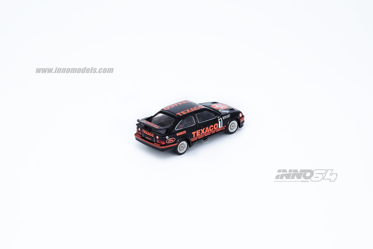 INNO Models 1:64 Ford Sierra RS500 Cosworth #1 "TEXACO" FIA European Touring Car Championship 1988 K. Ludwig / S. Soper