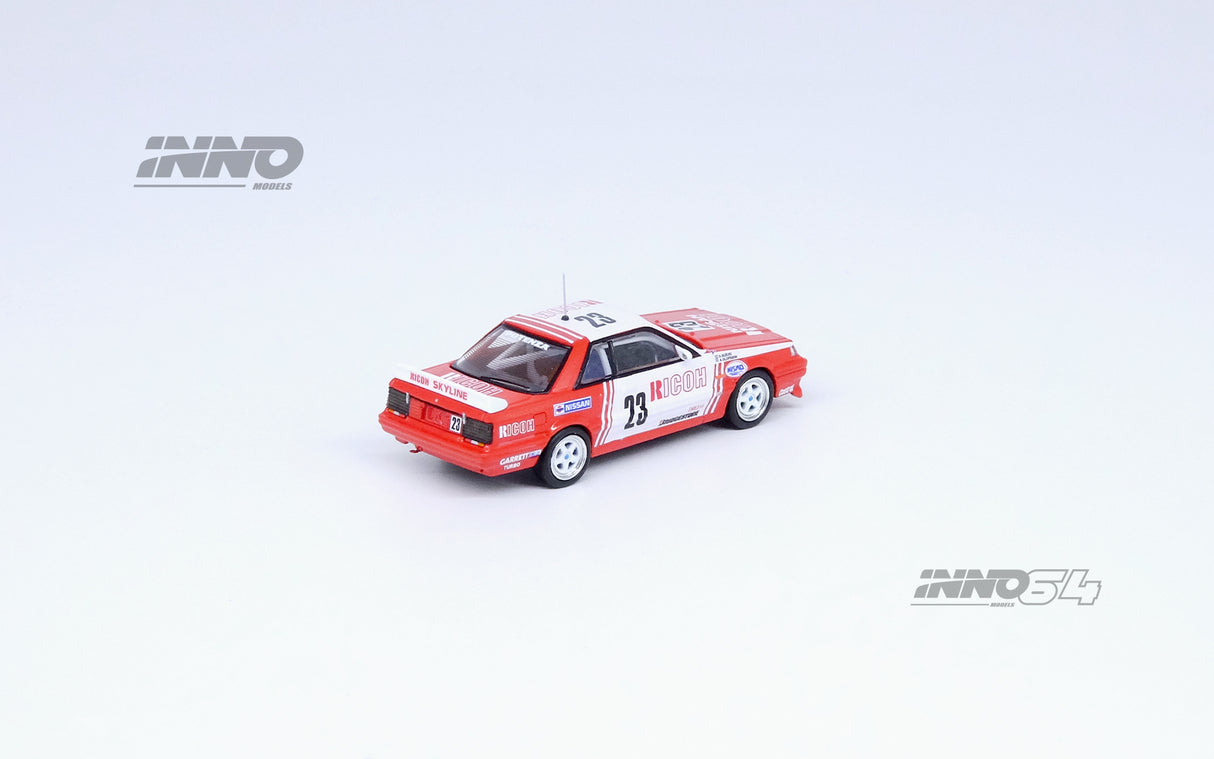 INNO Models 1:64 Nissan Skyline GTS-R (R31) #23 "Ricoh" JTCC 1988