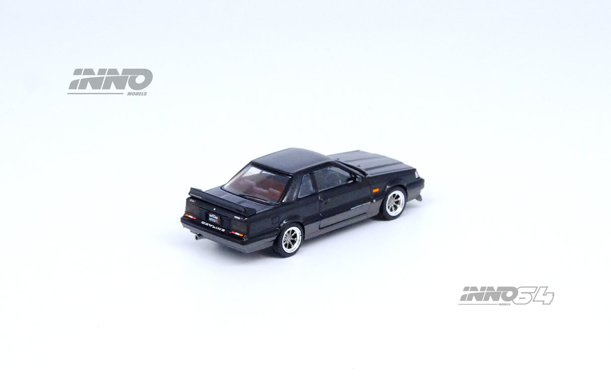 INNO Models 1:64 Nissan Skyline GTS-R (R31) in Black / Gunmetal
