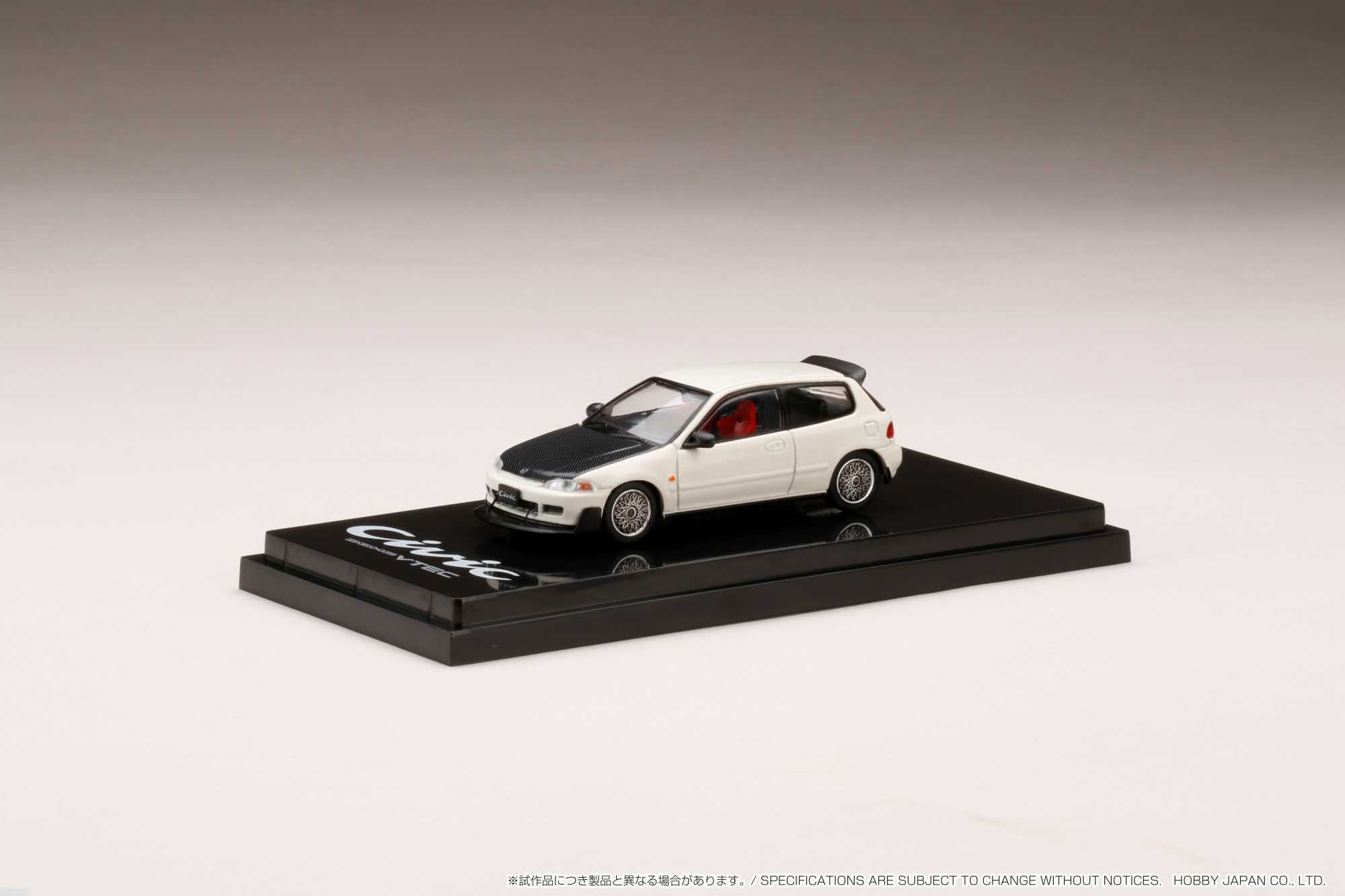 Hobby Japan 1:64 Honda Civic (EG6) SiR Ⅱ with JDM Style in Frost