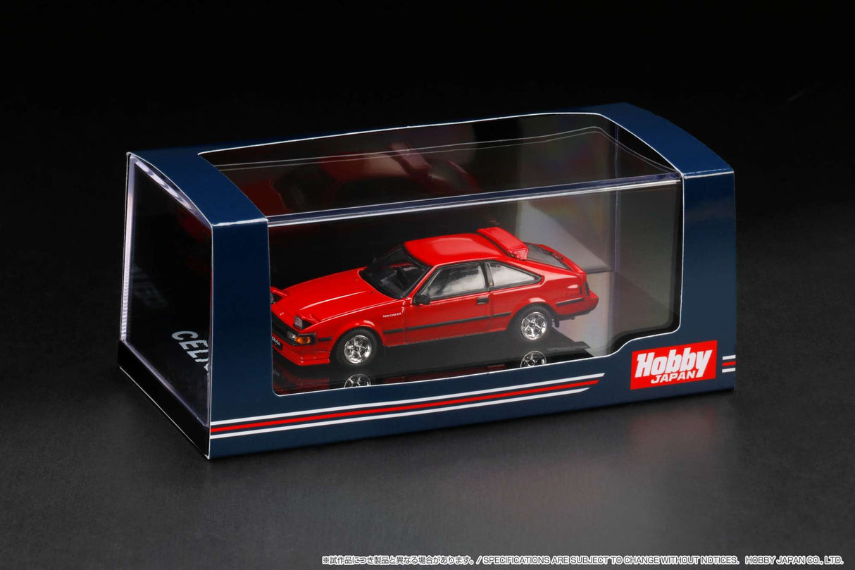 Hobby Japan 1:64 Toyota Celica XX (A60) 1983 2000GT TWINCAM24 Customized Version in Super Red