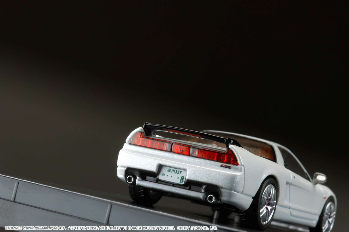 Hobby Japan 1:64 Honda NSX-R (NA2) DK Tsuchiya Spec in Pearl White