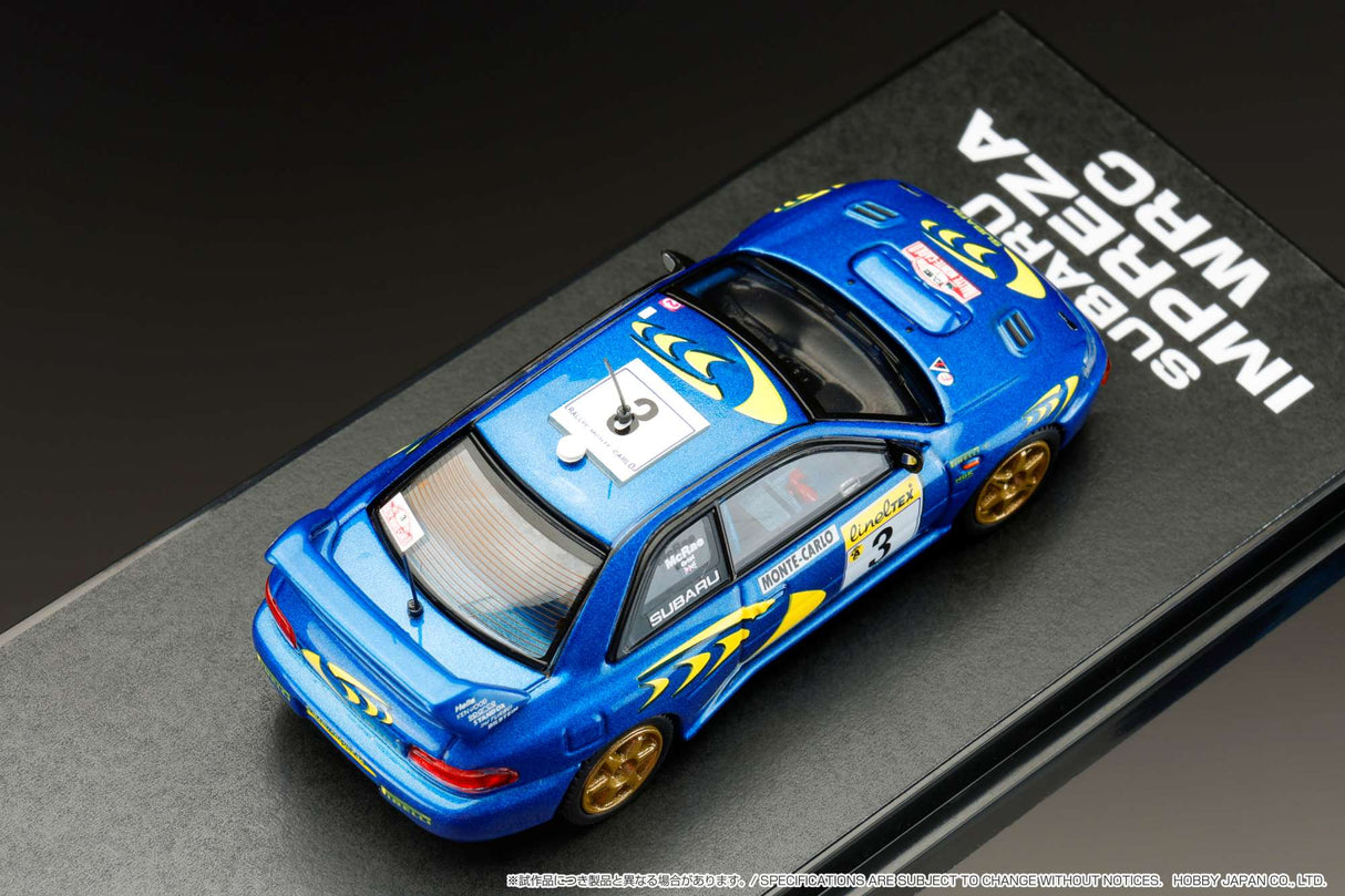 Hobby Japan 1:64 Subaru Impreza WRC 1997 #3 Monte Carlo