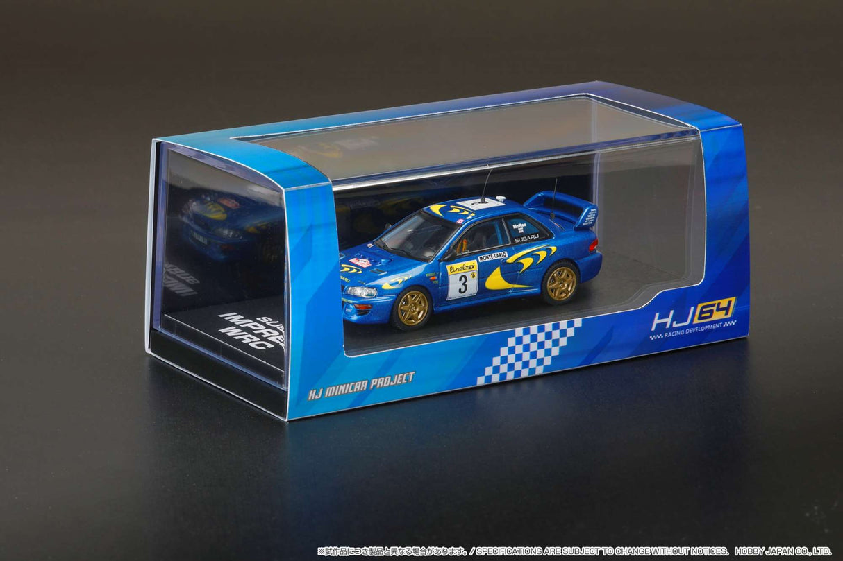Hobby Japan 1:64 Subaru Impreza WRC 1997 #3 Monte Carlo