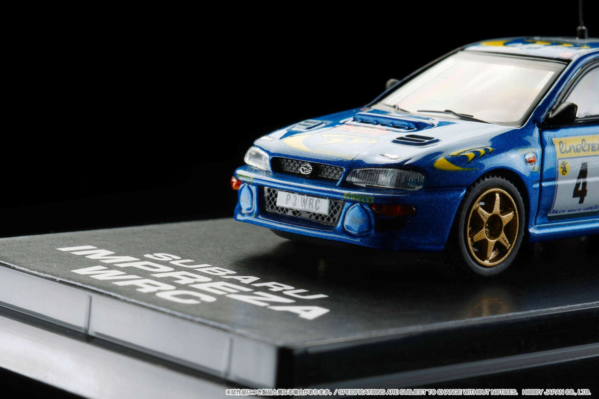 Hobby Japan 1:64 Subaru Impreza WRC 1997 #4 Monte Carlo WINNER