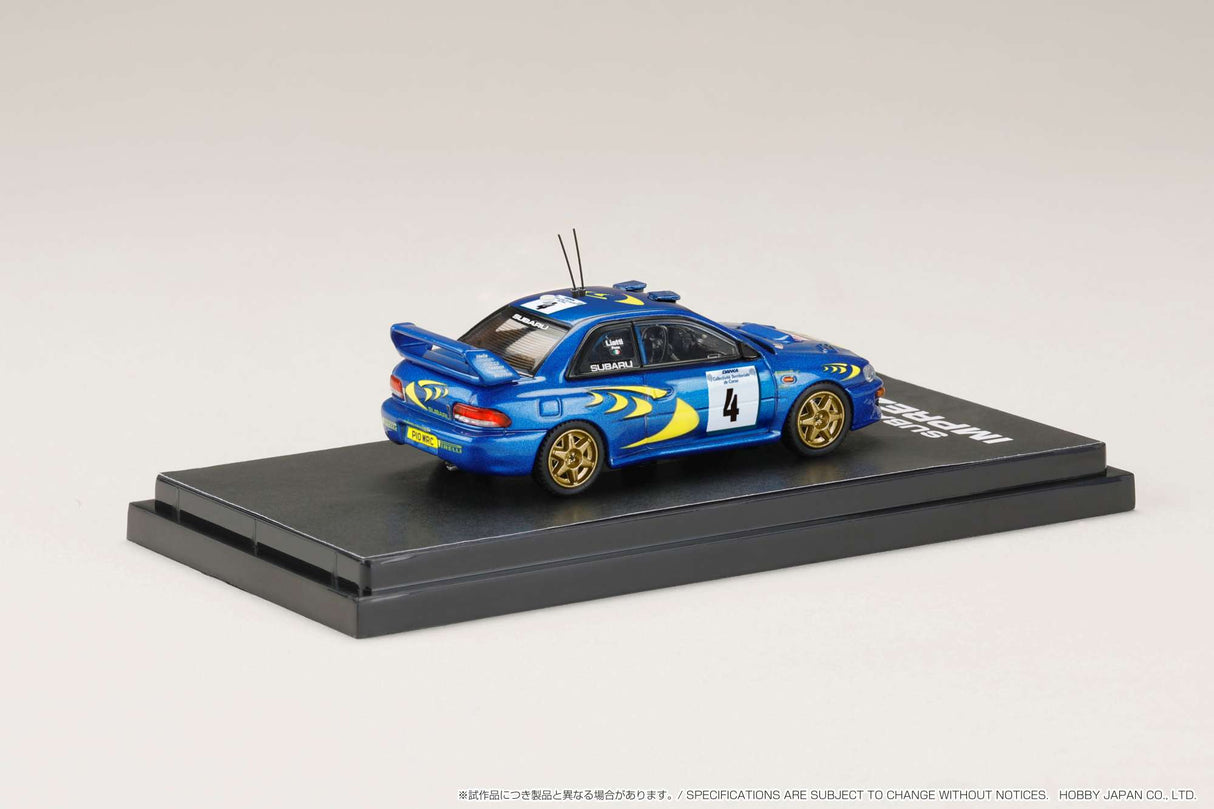 Hobby Japan 1:64 Subaru Impreza WRC 1997 #4 (TOUR DE COURSE)