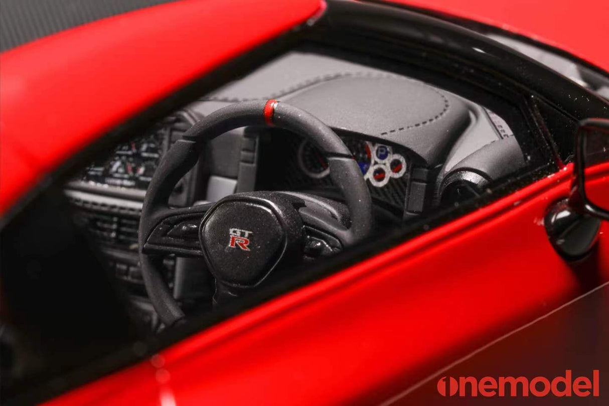One Model 1:18 Nissan GT-R (R35) 2020 NISMO Edition in Solid Red