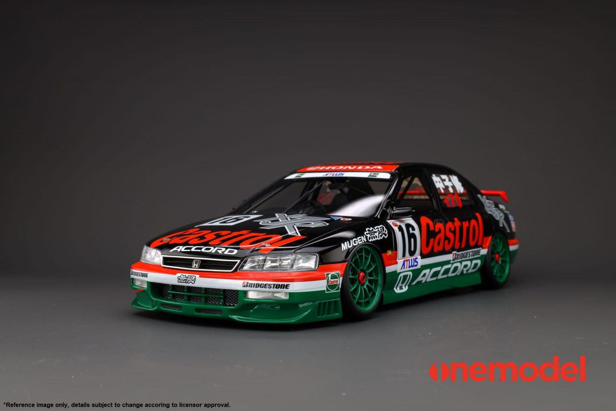 One Model 1:18 Honda Accord (CD6) #16 JTCC Castrol Version