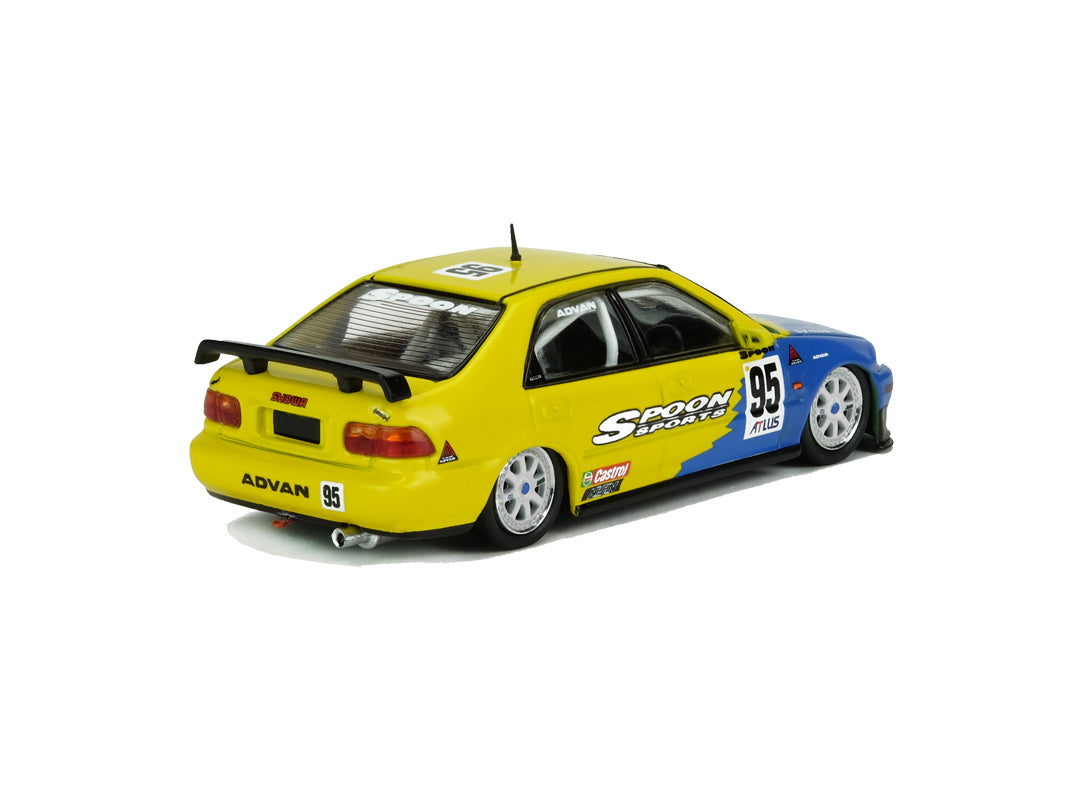 INNO Models 1:64 Honda Civic EG9 FERIO #95 “SPOON SPORTS”