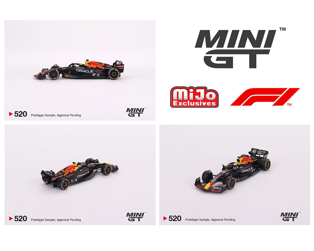 MINIGT 1:64 F1 Oracle Red Bull Racing RB18 #1 Max Verstappen 2022 Abu Dhabi Grand Prix Winner