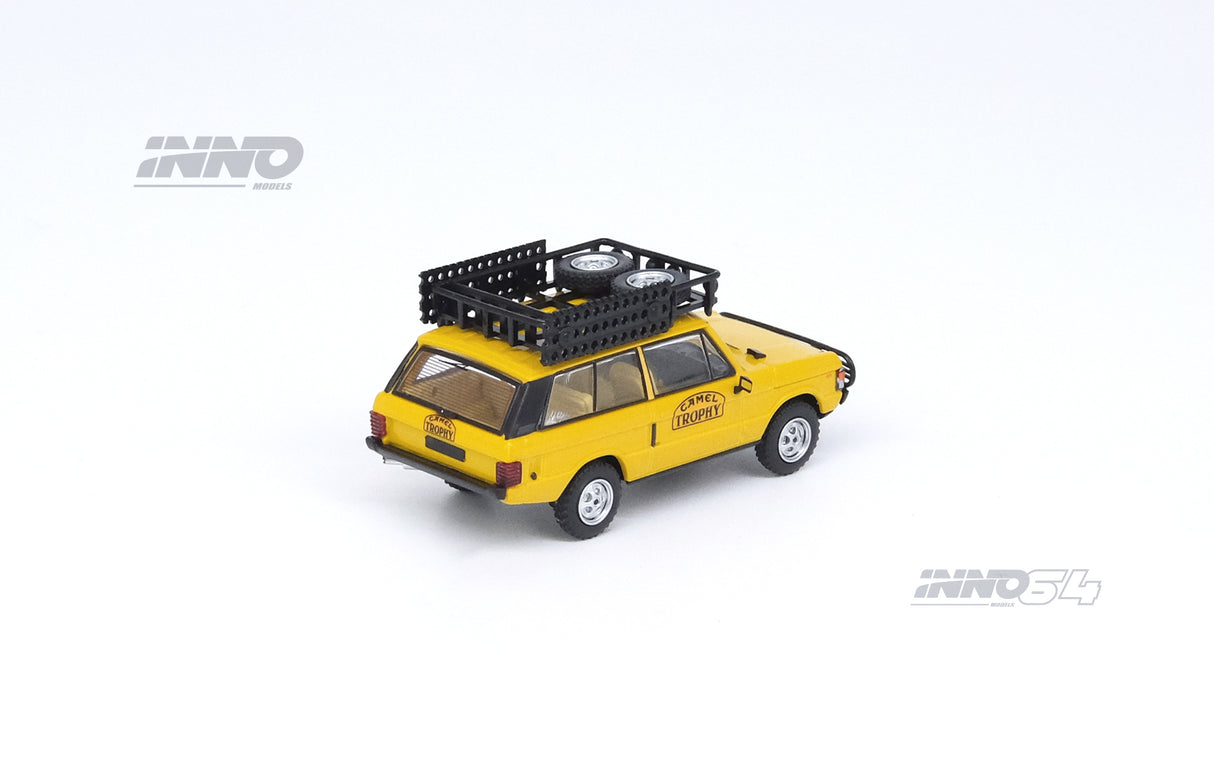 INNO64 1:64 Range Rover "CLASSIC" Camel Trophy 1982 with Accessories
