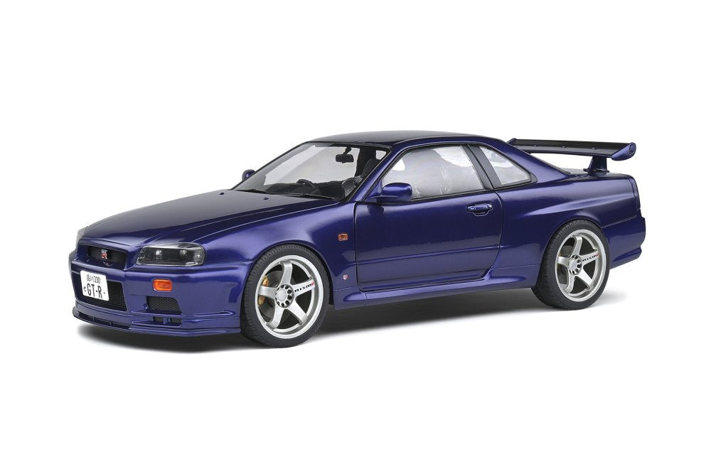 MOTORHELIX 1:18 Nissan Skyline GT-R R34 CRS VER Simulation