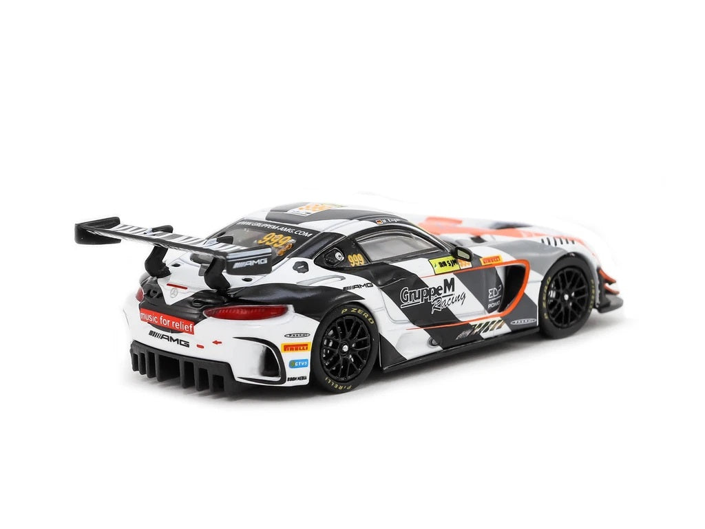 Tarmac Works 1:64 Mercedes-AMG GT3 Macau GT Cup - FIA GT World Cup 2017 #999 3rd Place - Give an Hour/320 Changes Direction Special Charity Edition