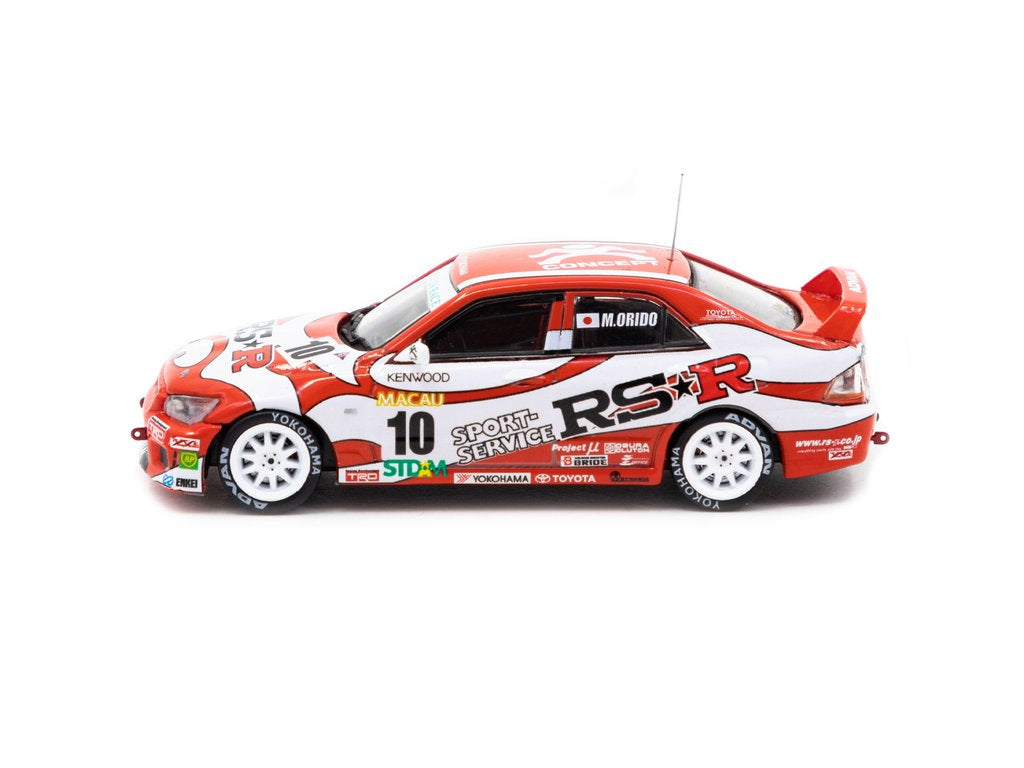 Tarmac Works 1:64 Toyota Altezza RS200 IS300 MGP 2001 #10 Manabu Orido