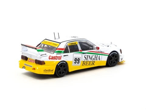 Tarmac Works 1:64 Mercedes-Benz 190 E 2.5-16 Evolution II SE Asia Touring Car Championship 1995 #99