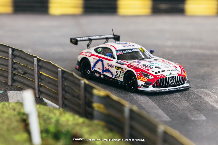 Tarmac Works 1:64 Mercedes-AMG GT3, Bathurst 12 Hour 2022, Craft-Bamboo Racing, M. Engel / D. Juncadella / K. Tse
