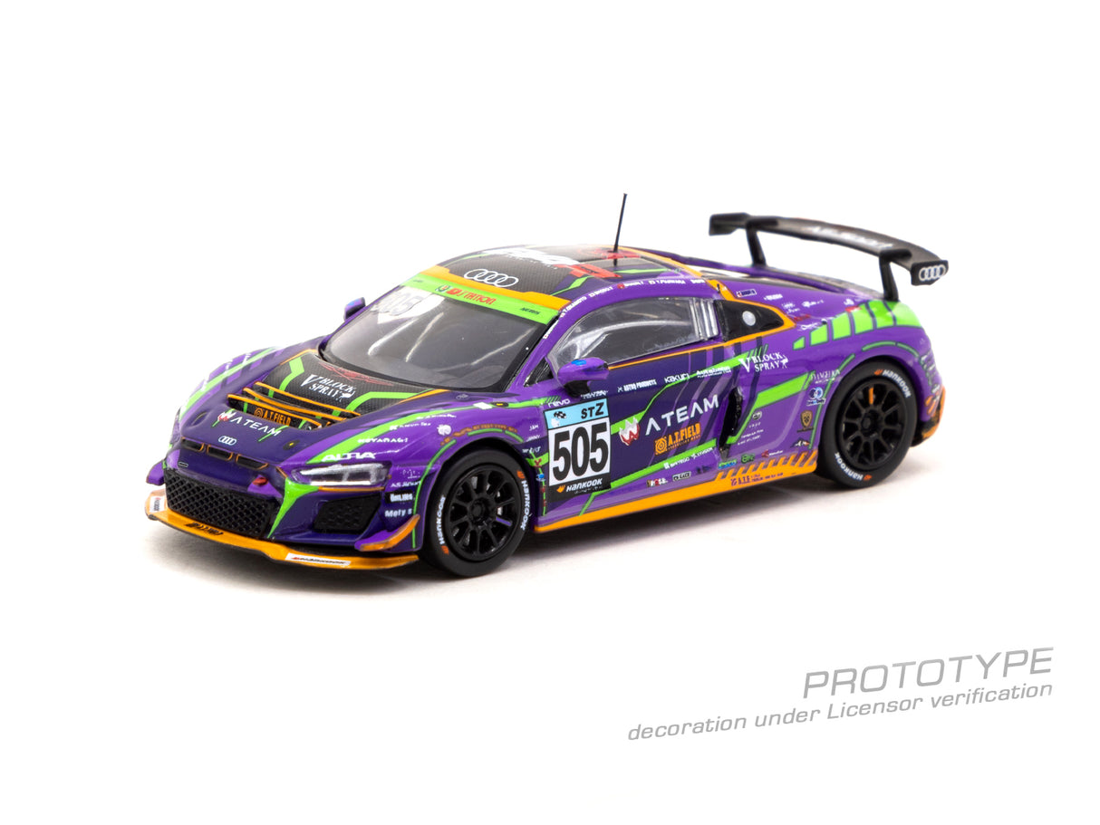 Tarmac Works 1:64 EVA RT TYPE-01 Audi R8 LMS GT4, Super Taikyu ST-Z 2021, Nishimura / Okamoto / Tagahara / Thong / Fujiwara