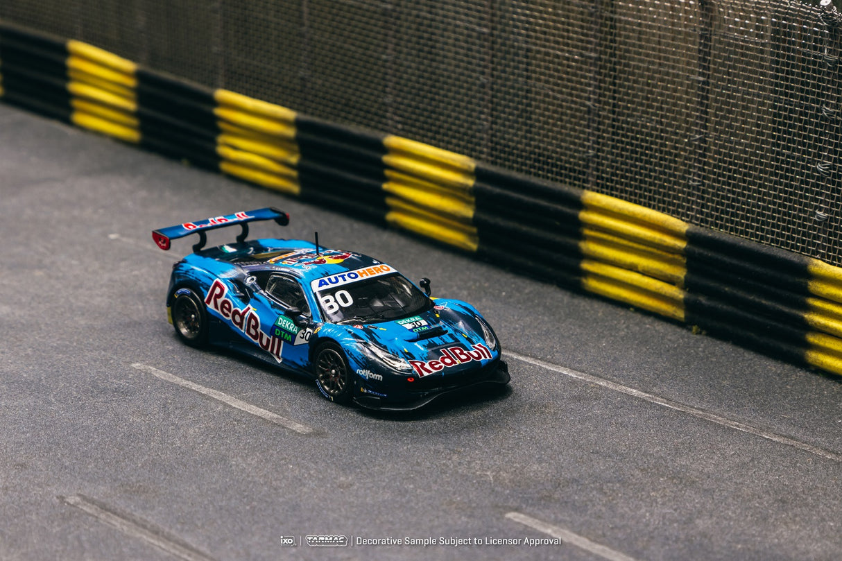 Tarmac Works 1:64 Ferrari 488 GT3, DTM 2021 Monza Race 1 Winner, Liam Lawson