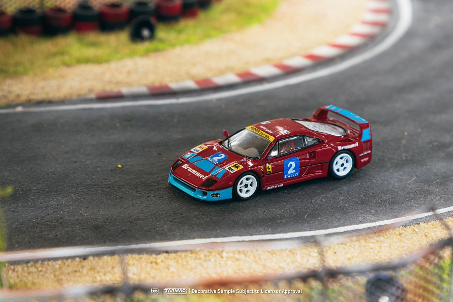 Tarmac Works 1:64 Ferrari F40 GT, Italian GT Championship 1992, Pierre-Alexandre Popoff