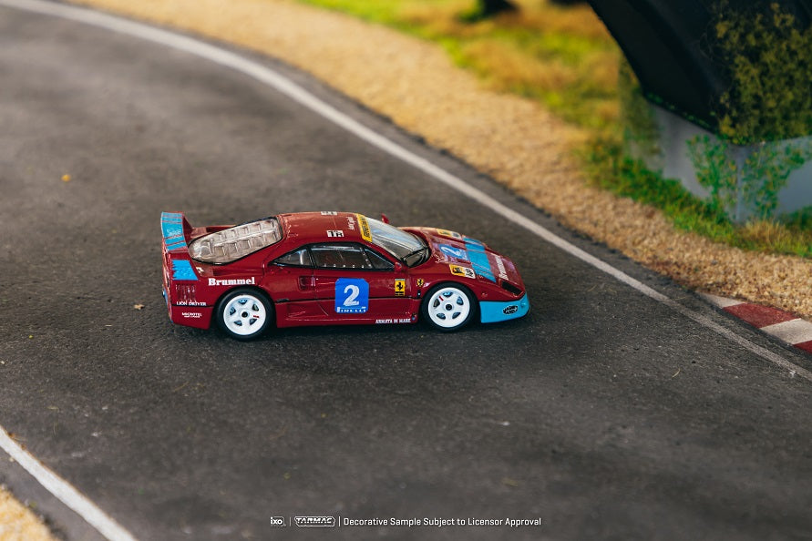 Tarmac Works 1:64 Ferrari F40 GT, Italian GT Championship 1992, Pierre-Alexandre Popoff