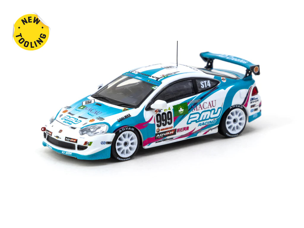 Tarmac Works 1:64 Honda Integra Type-R DC5 Super Taikyu Series 2006 ST-4 Champion Naoya Yamano / Henry Ho