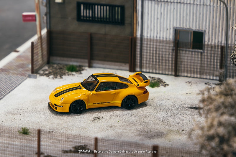 Tarmac Works 1:64 Porsche 993 Remastered Gunther Werks in Yellow