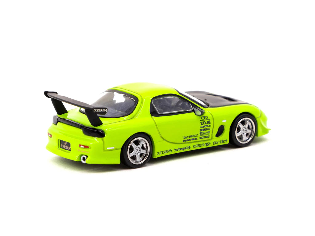 Tarmac Works 1:64 Mazda RX-7 (FD3S) Vertex in Light Green