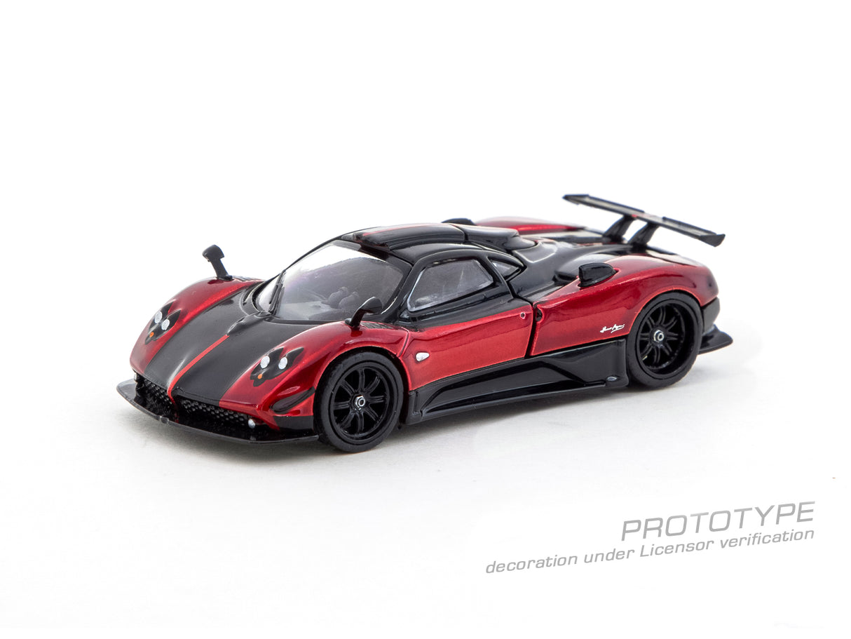 Tarmac Works 1:64 Pagani Zonda Cinque, Rosso Dubai