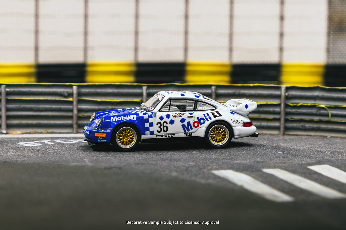 Tarmac Works 1:64 Porsche 911 RSR 3.8, 24h of SPA 1993 #36 Winner
