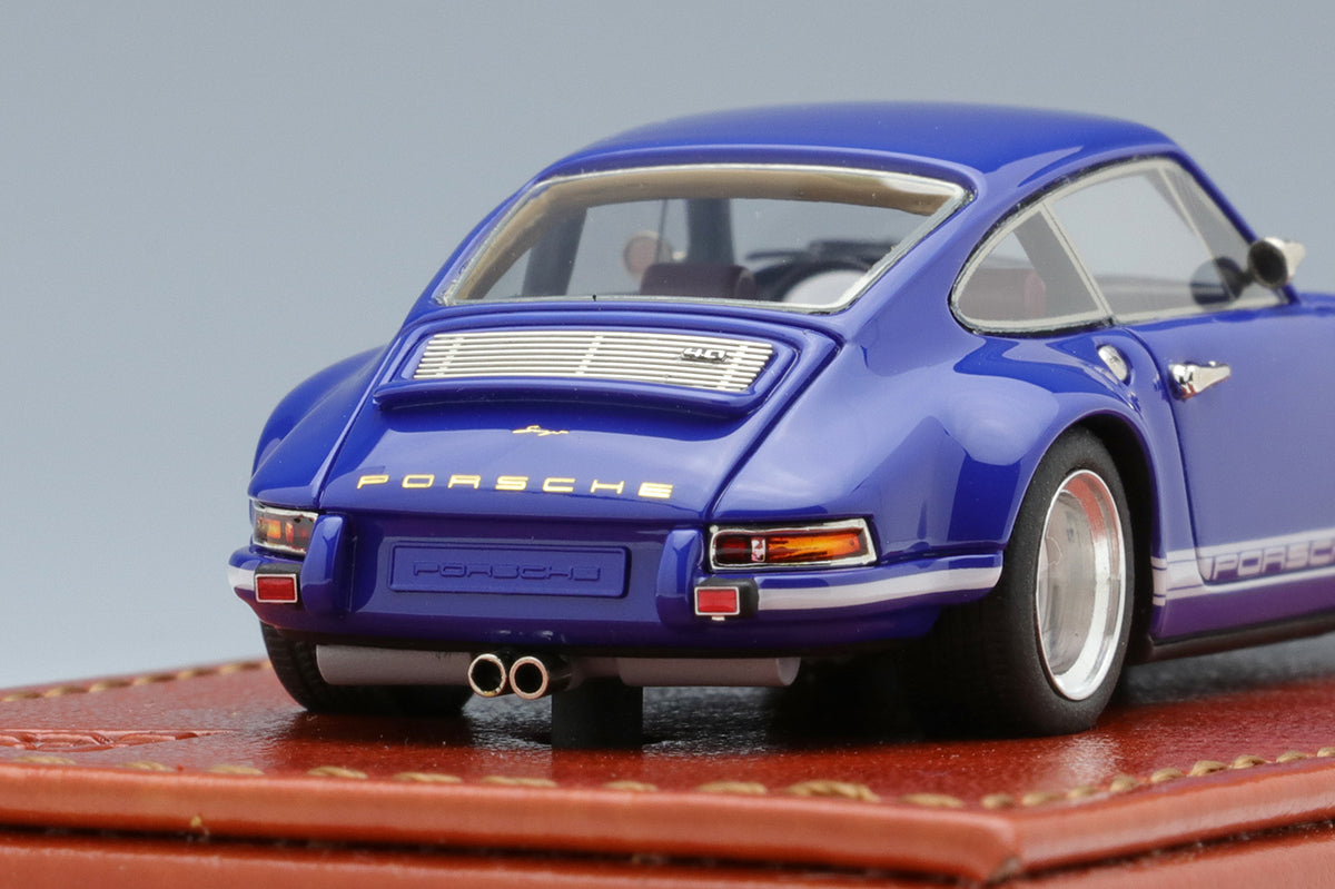 Make Up Co., Ltd / Titan64 1:64 Porsche Singer 911(964) Coupe in Blue