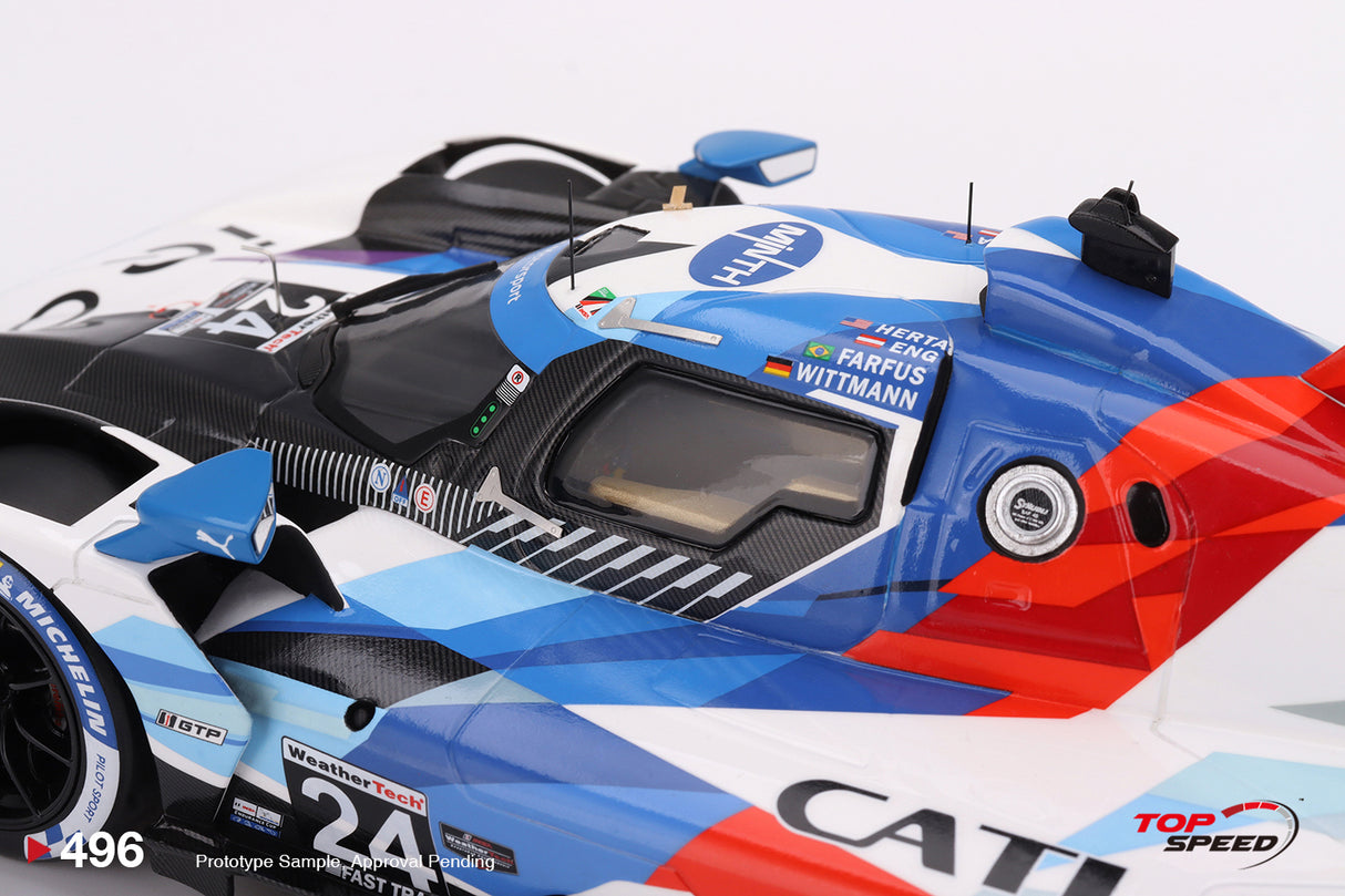 TopSpeed Models 1:18 BMW M Hybrid V8 GTP #24 BMW M Team RLL 2023 IMSA Daytona 24 Hrs
