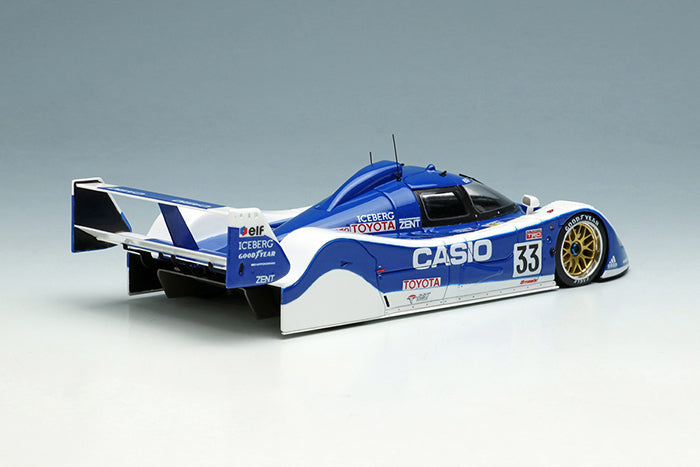 Toyota TS010 "Tom's - CASIO" Le Mans 24h 1992 #33 in White / Blue