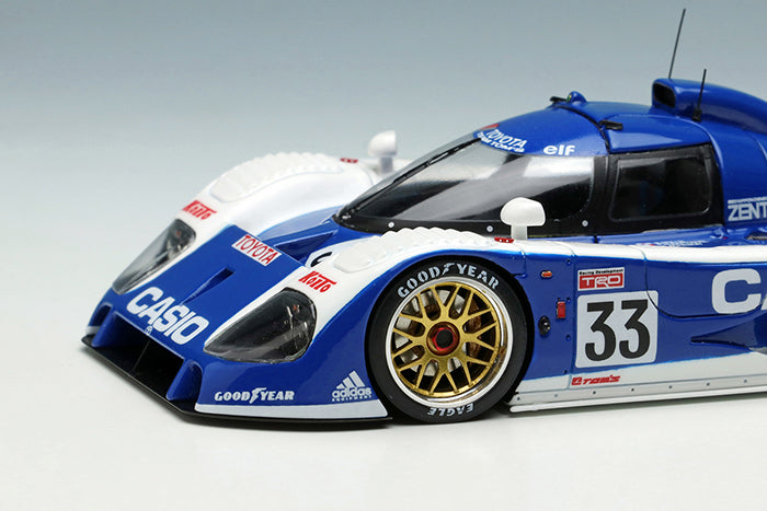 Toyota TS010 "Tom's - CASIO" Le Mans 24h 1992 #33 in White / Blue