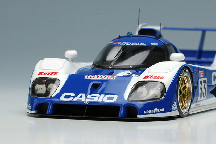Toyota TS010 "Tom's - CASIO" Le Mans 24h 1992 #33 in White / Blue