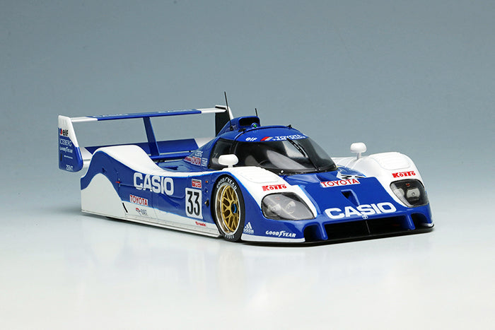 Toyota TS010 "Tom's - CASIO" Le Mans 24h 1992 #33 in White / Blue